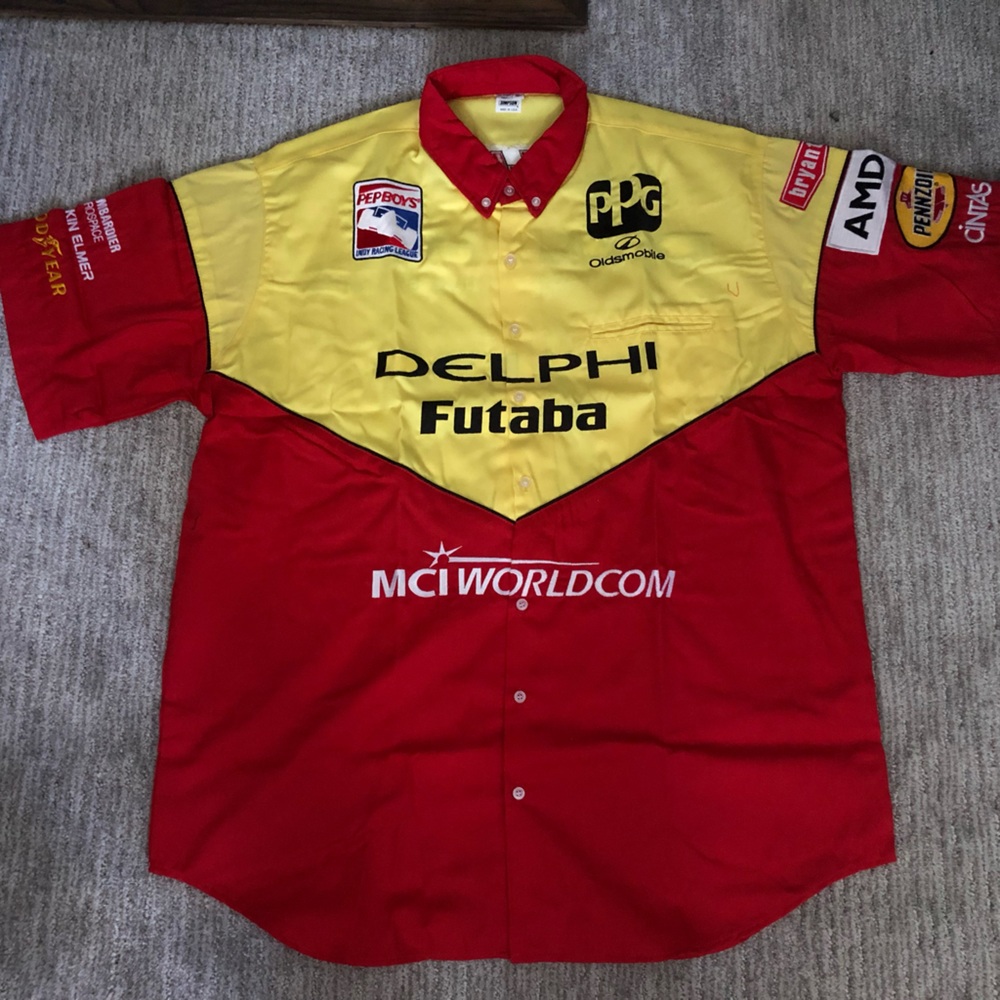 Indy Car Kelley Racing Delphi/Futuna Pit Crew Shirt - Size XL